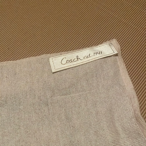 Gently used Authentic Coach scarf. - Picture 2 of 2